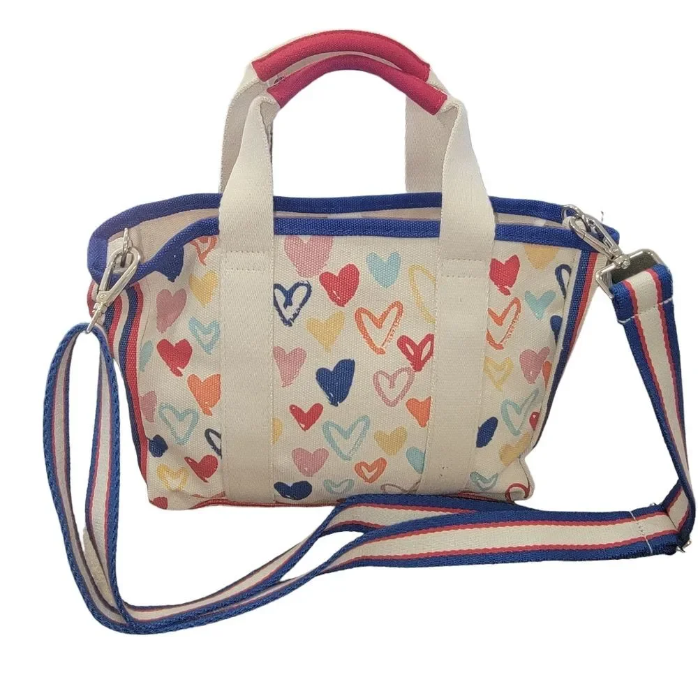 BRIGHTON Red White And You Mini Tote PURSE